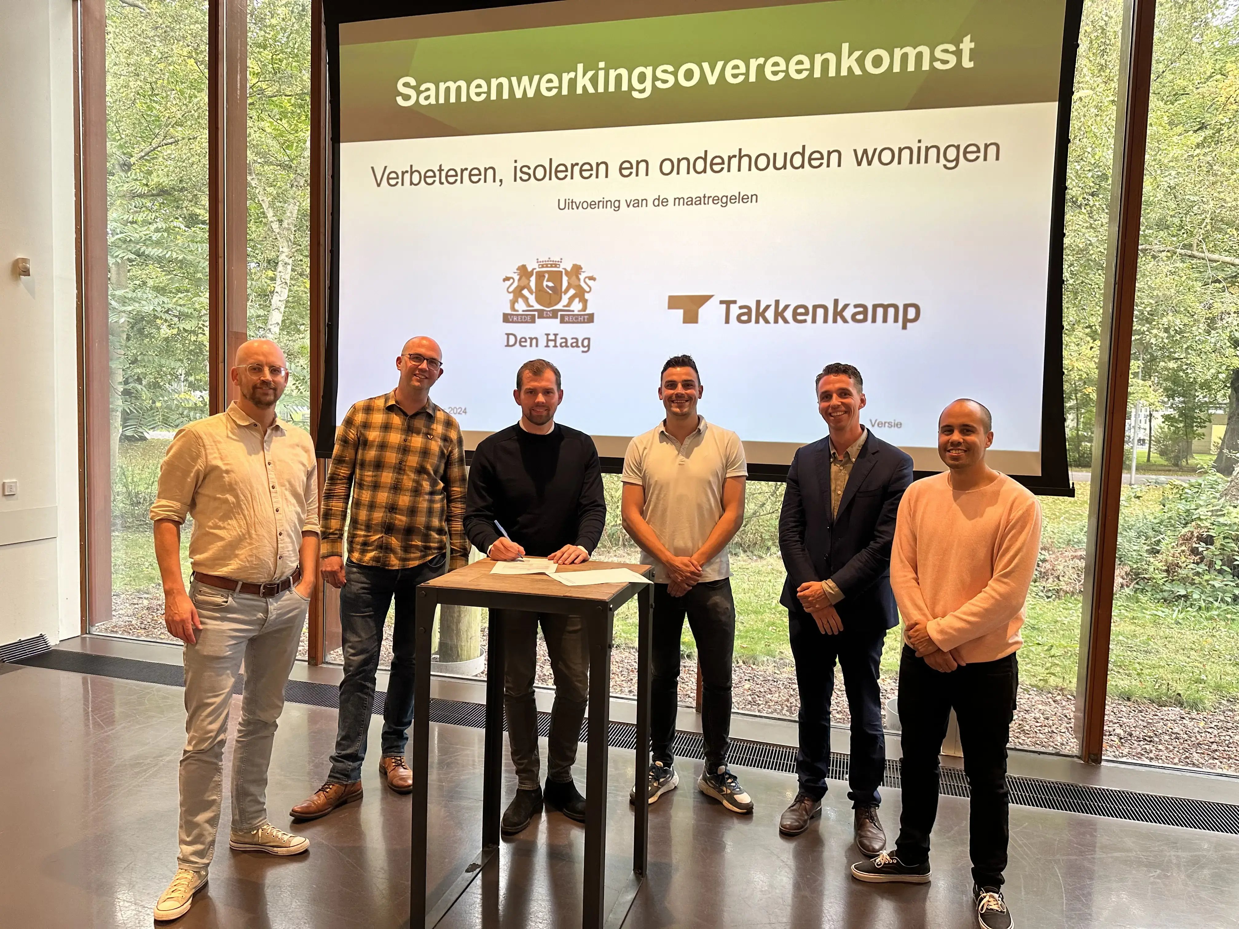 Samenwerkingsovereenkomst Gemeente Den Haag en Takkenkamp